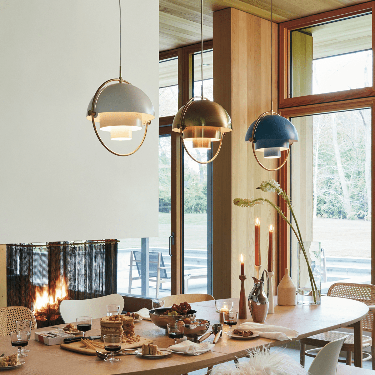 Deformed Ball Pendant Light