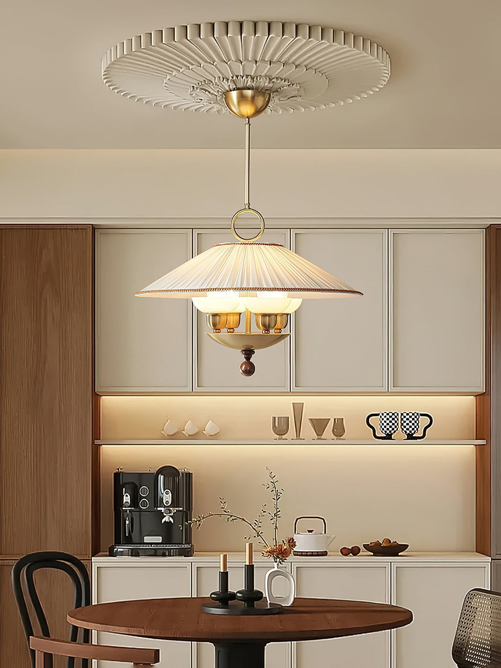 Arlena Pleated Shade Pendant Light