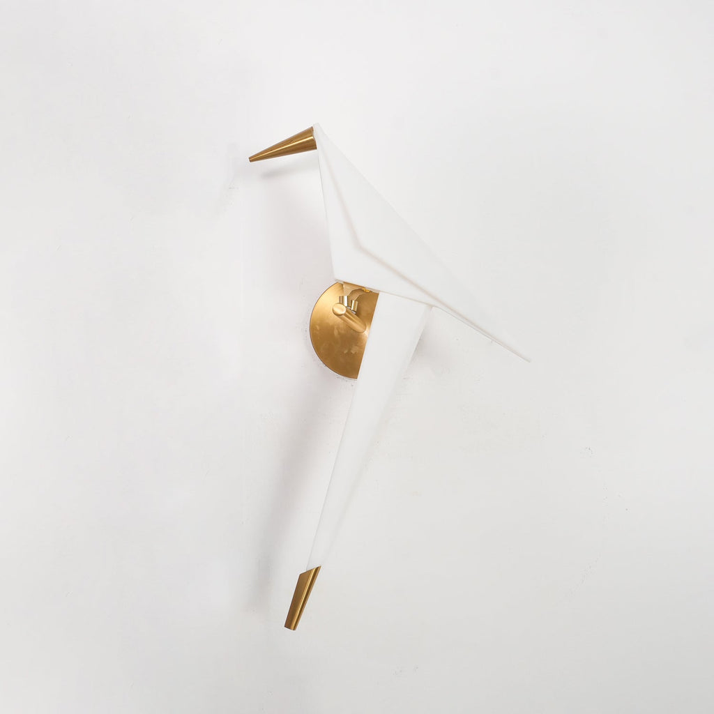 Paper Crane Plug-In Wall Lamp