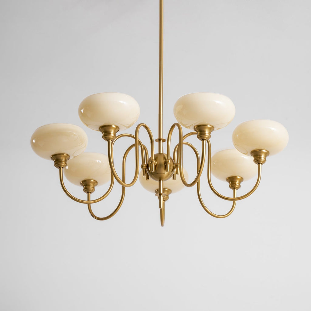 Creamy Persimmon Chandelier