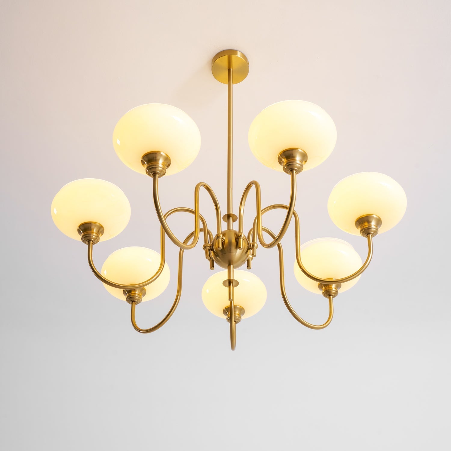 Creamy Persimmon Chandelier