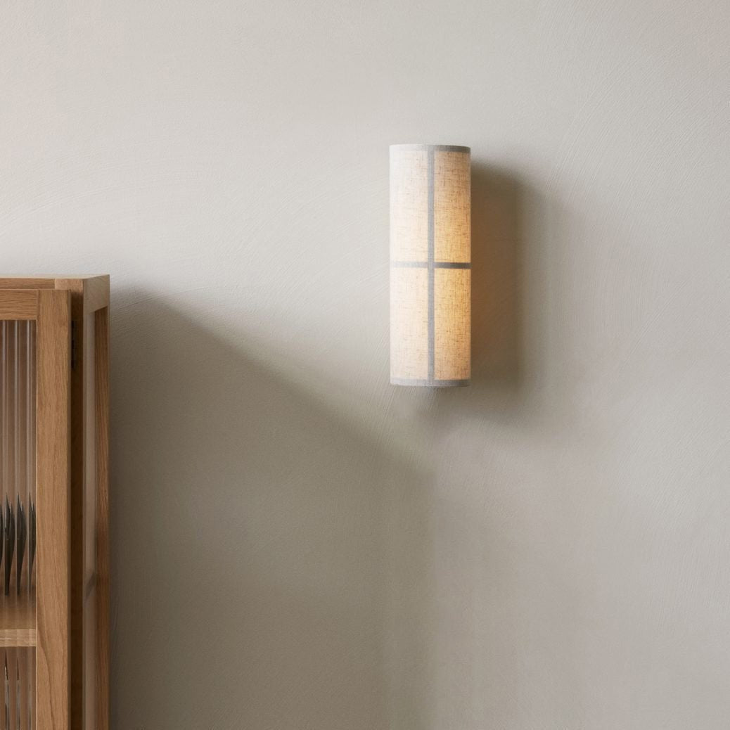 Cylinder Fabric Wall Lamp
