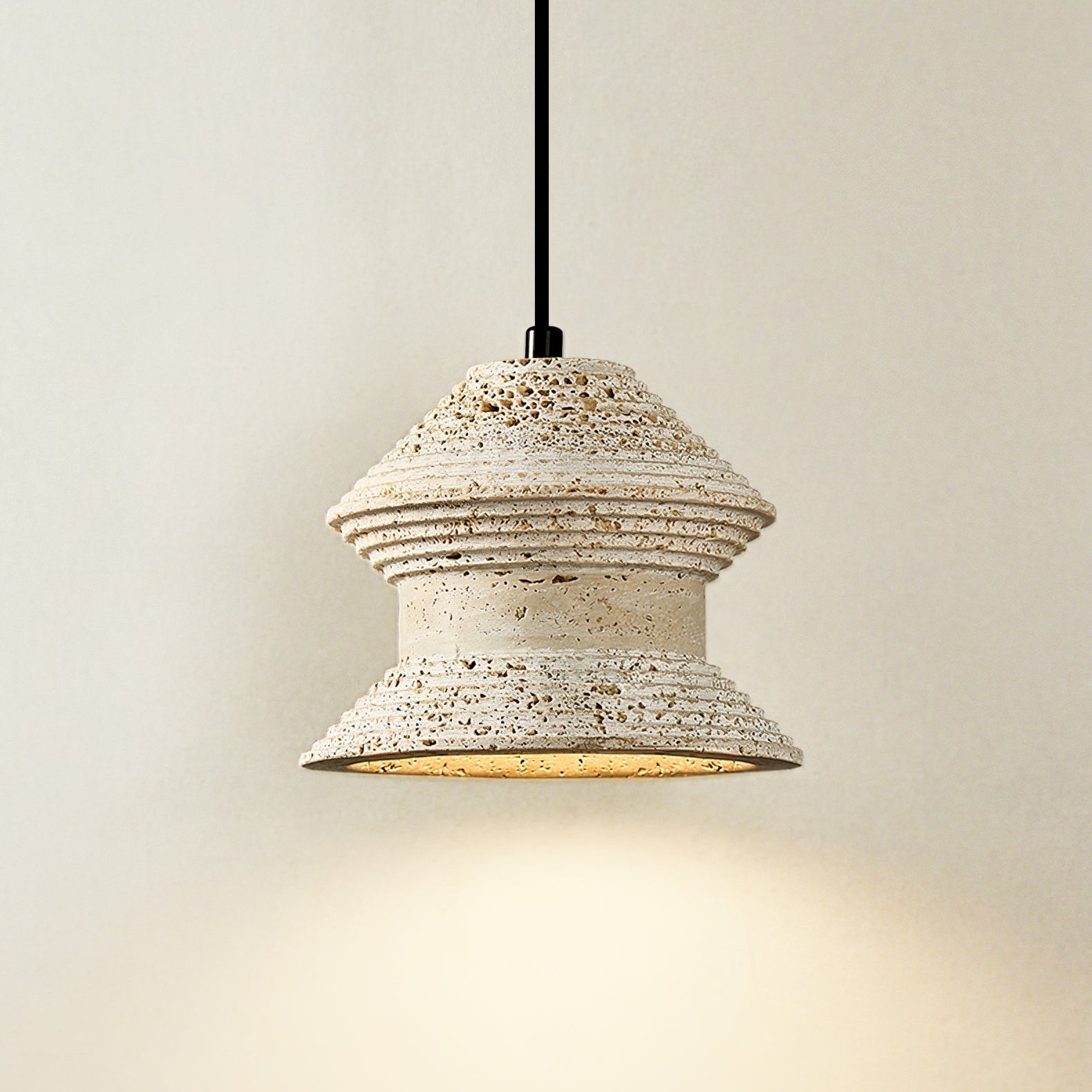 Eira Travertine Pendant Light