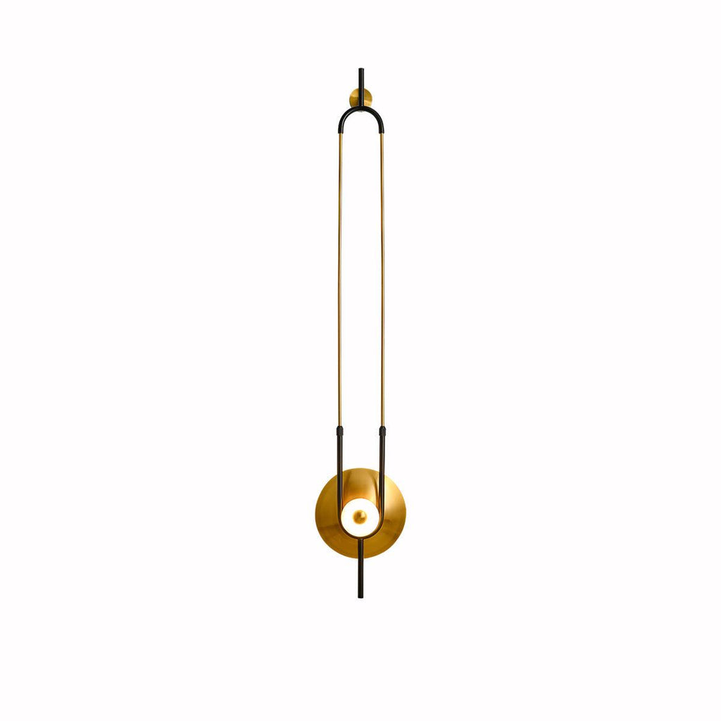 Ellipse Ring Marble Wall Light