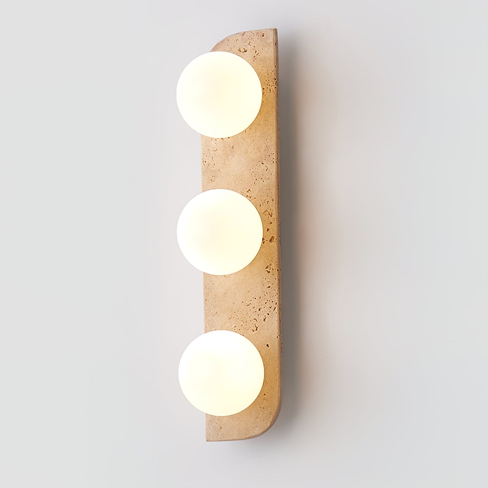 Elysian Travertine Wall Light