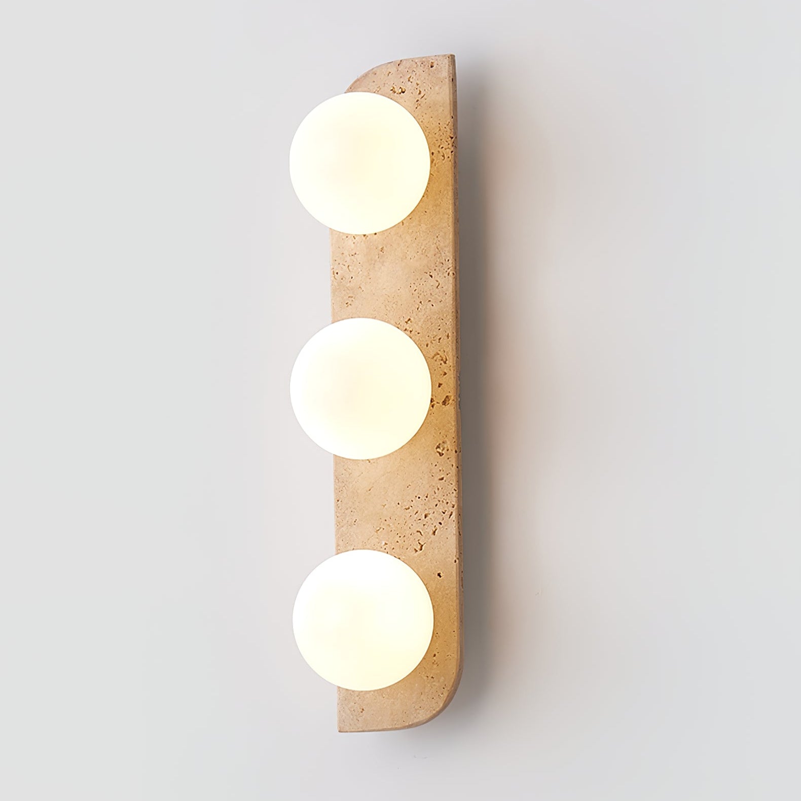 Elysian Travertine Wall Light