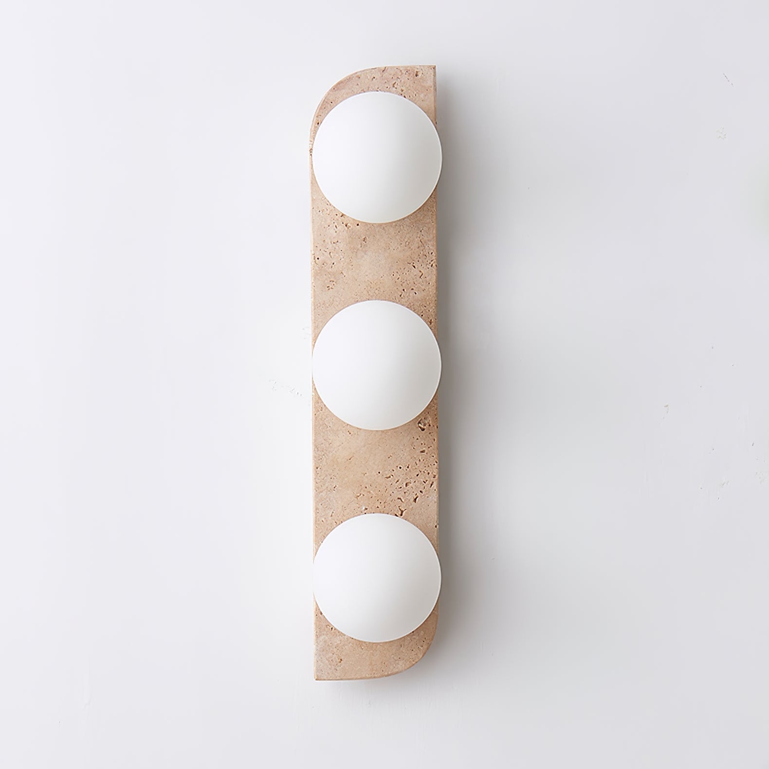 Elysian Travertine Wall Light