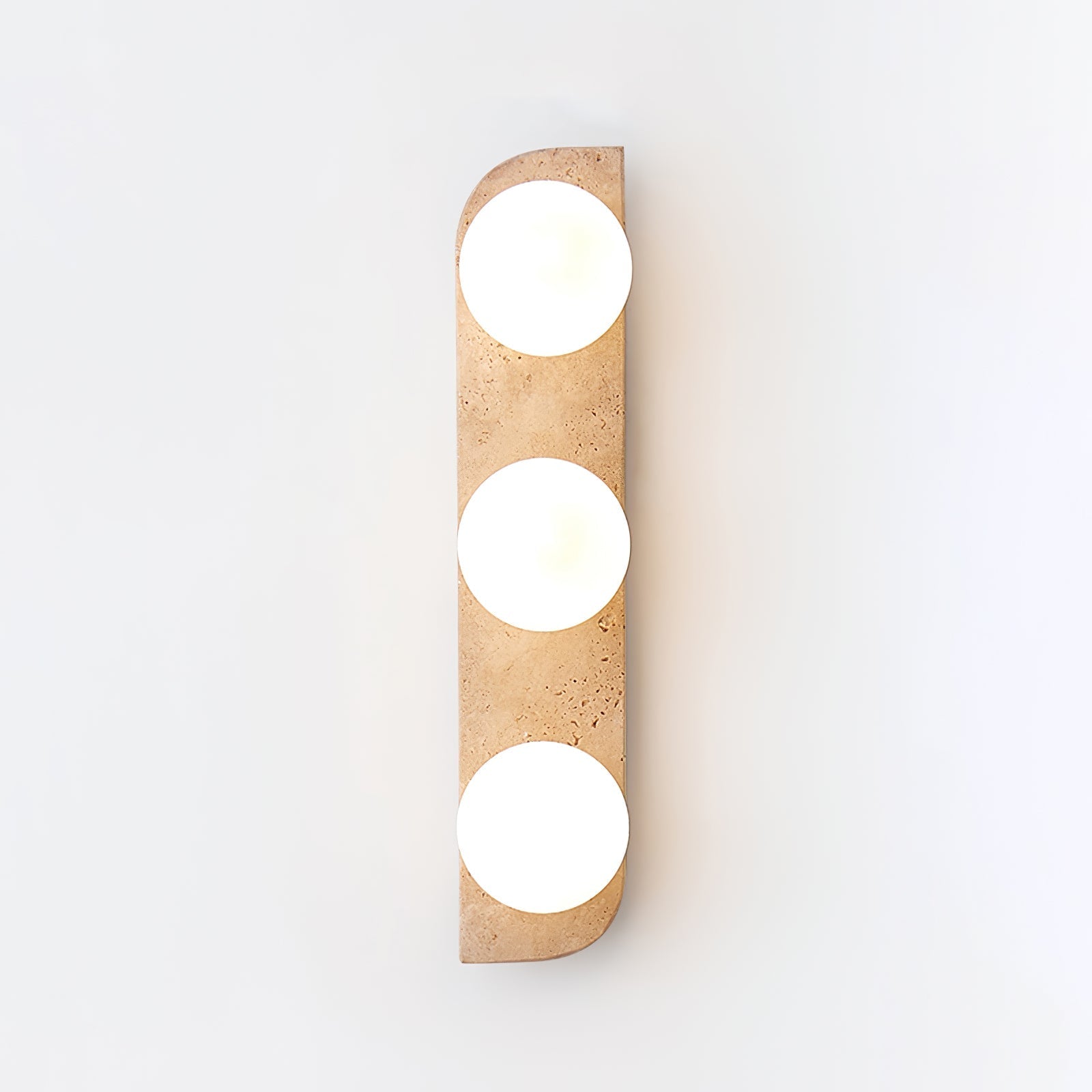 Elysian Travertine Wall Light