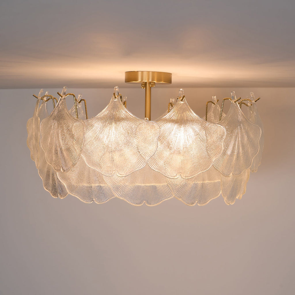Maple Leaf Cluster Ceiling Light