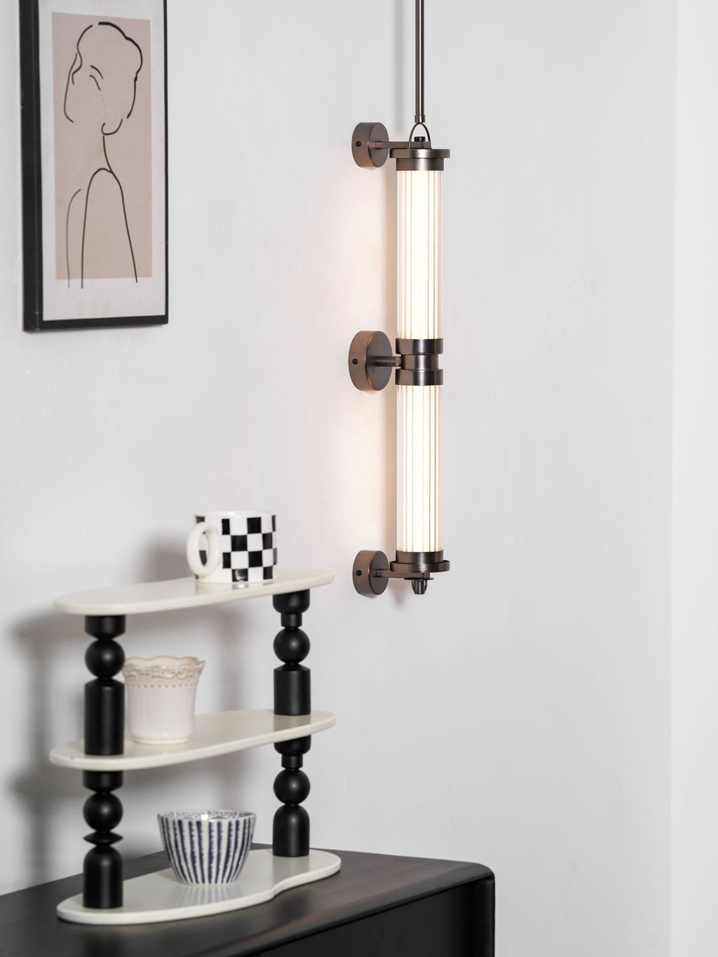 Meridian Vertical Wall Sconce