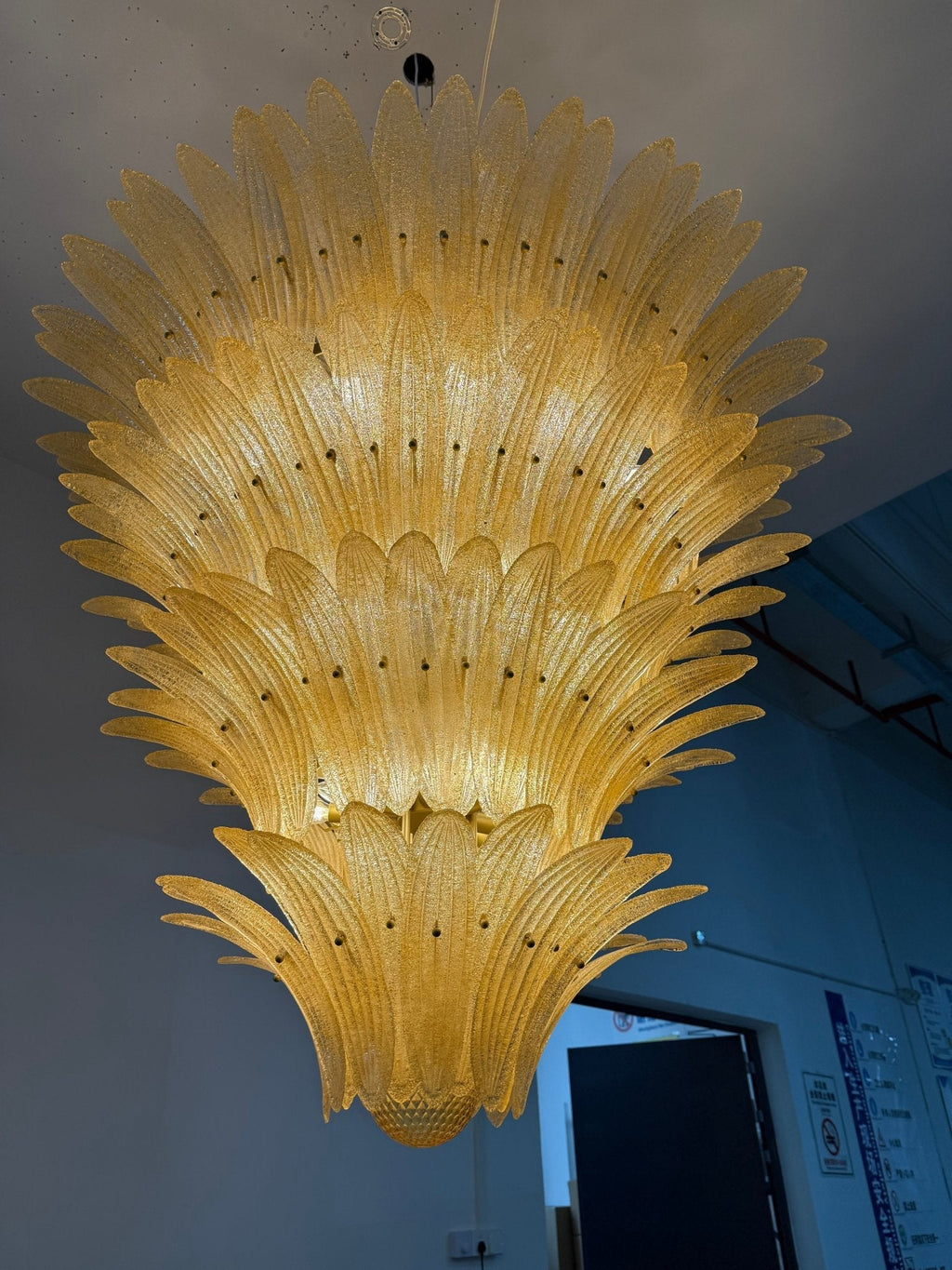 Murano Palmette Chandelier