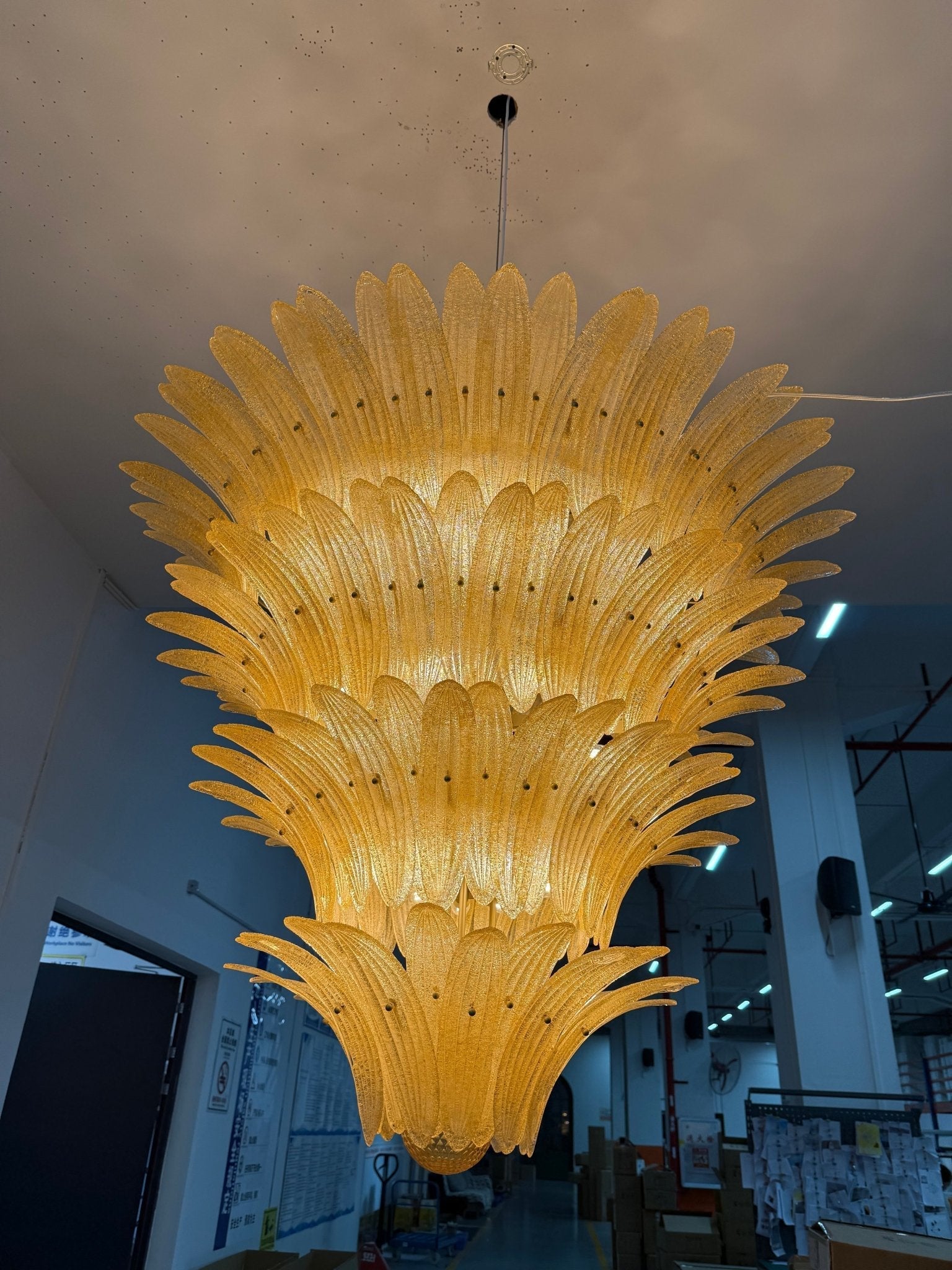 Murano Palmette Chandelier