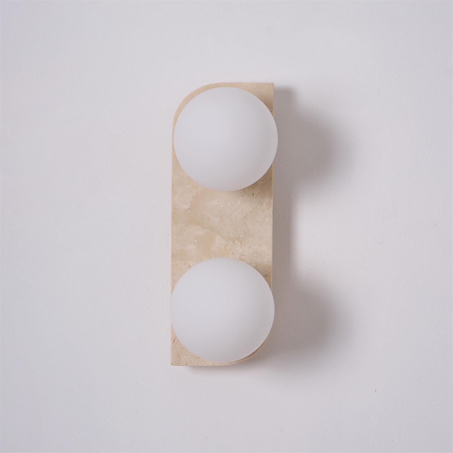 Elysian Travertine Wall Light