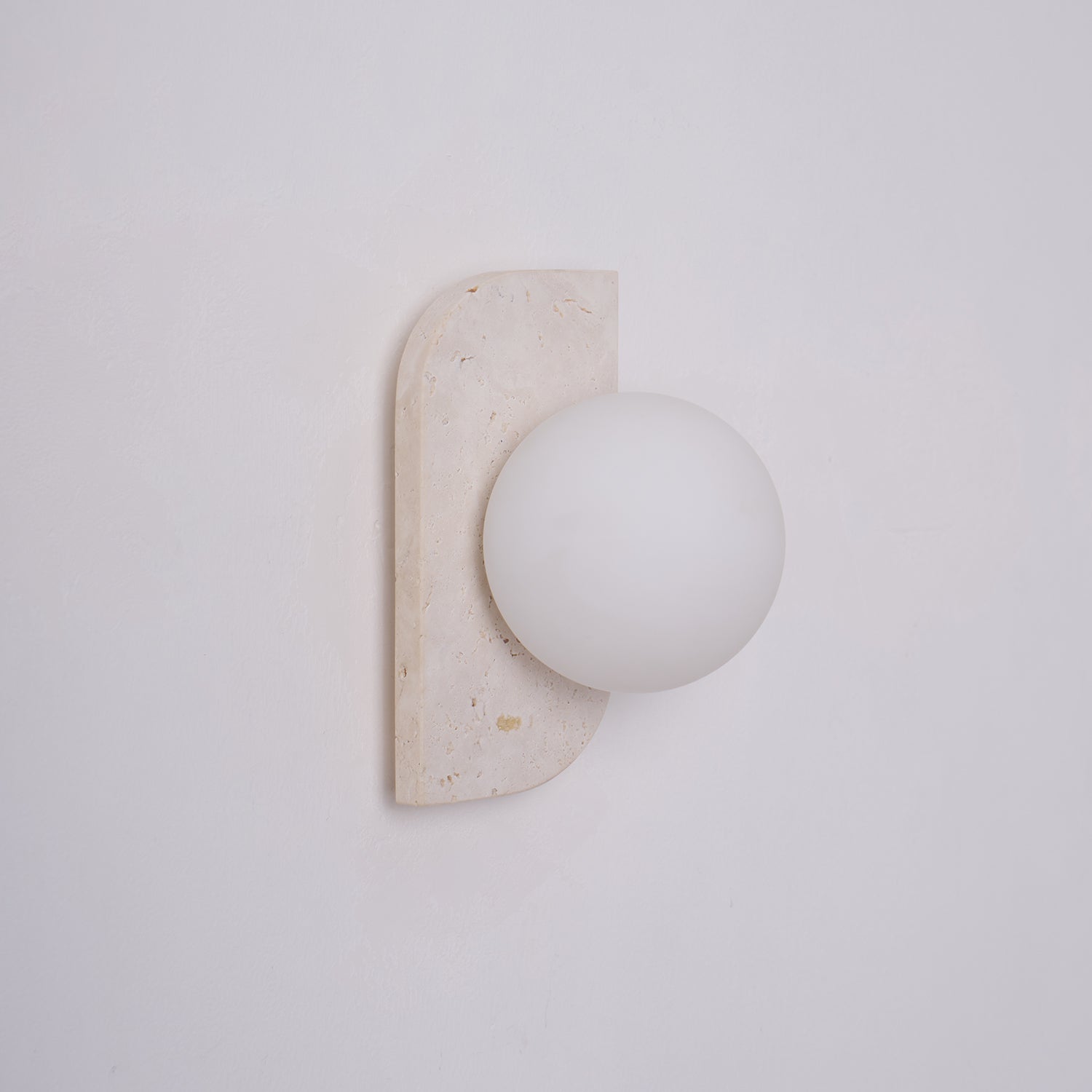 Elysian Travertine Wall Light