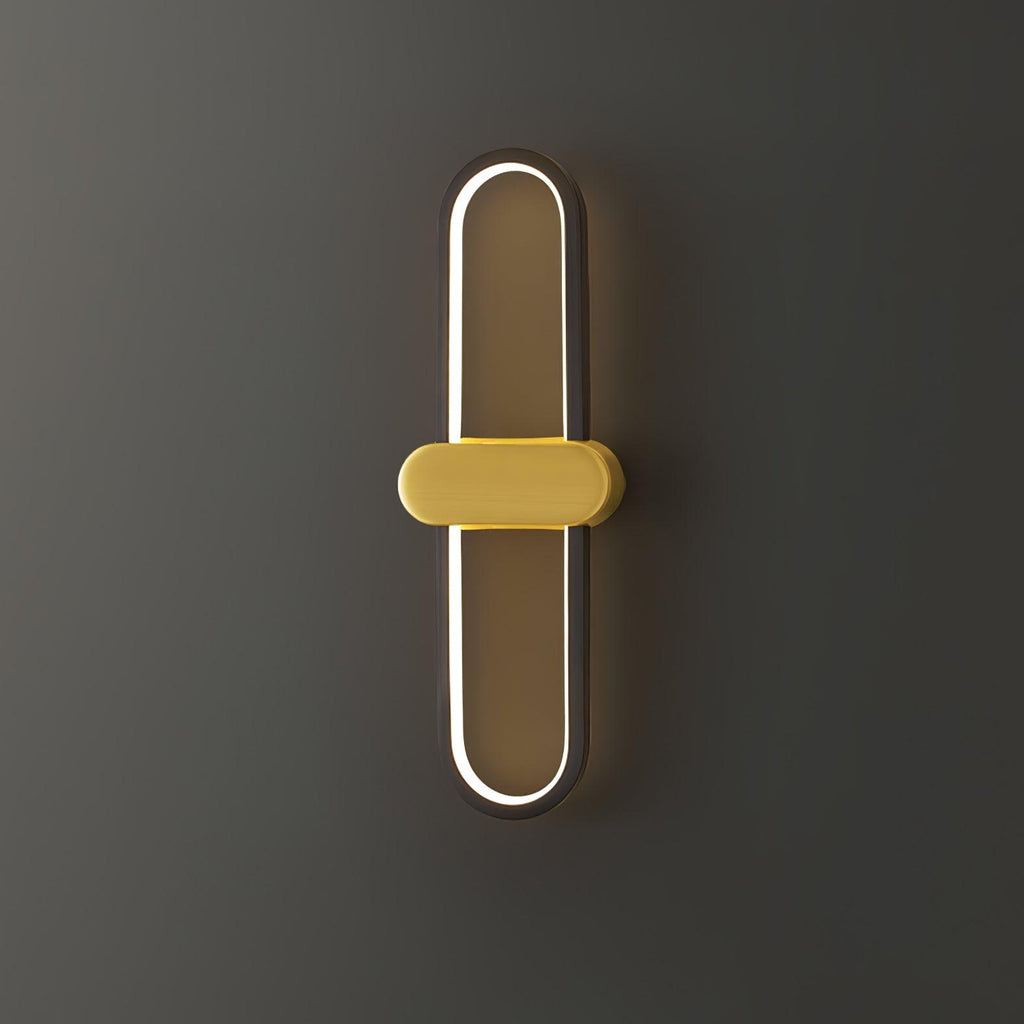 Oval LED Wall Lamp