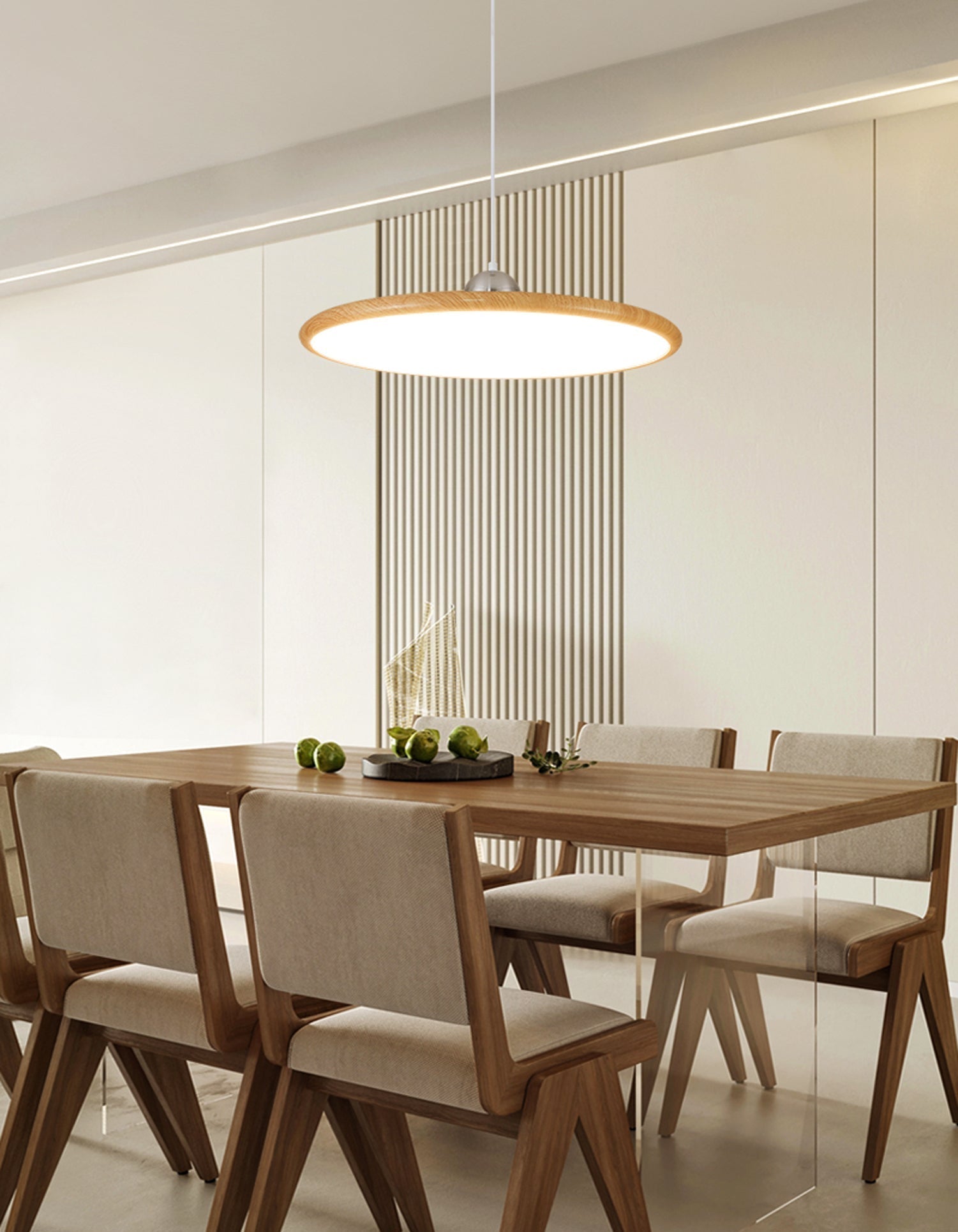 Ovalo Grain Pendant Light