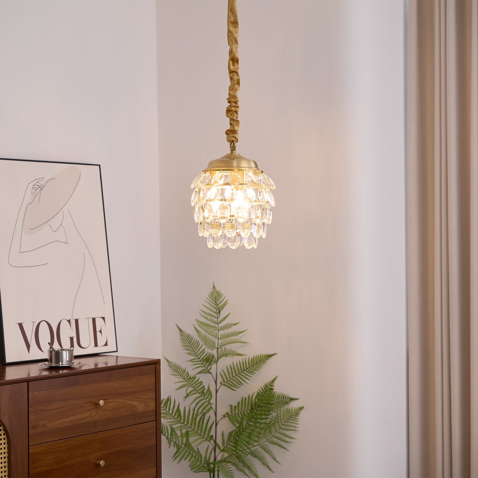Roxanne Crystal Pendant Light