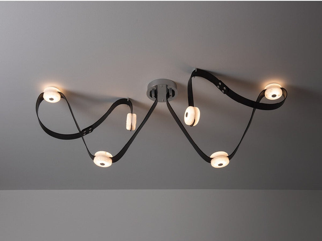 Snaps Alabaster Pendant Light