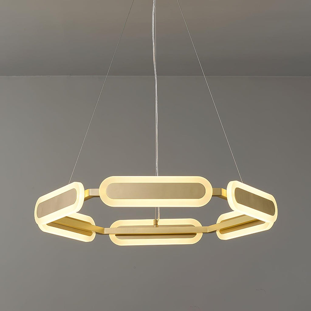 Swirl Chandelier