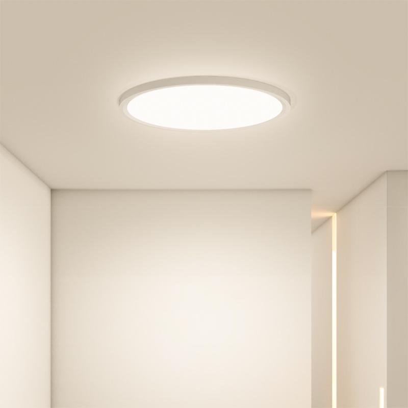 Minimalist Black Circle Industrial Flush Mount Kitchen Lighting Dining Room Lighting Ceiling Light