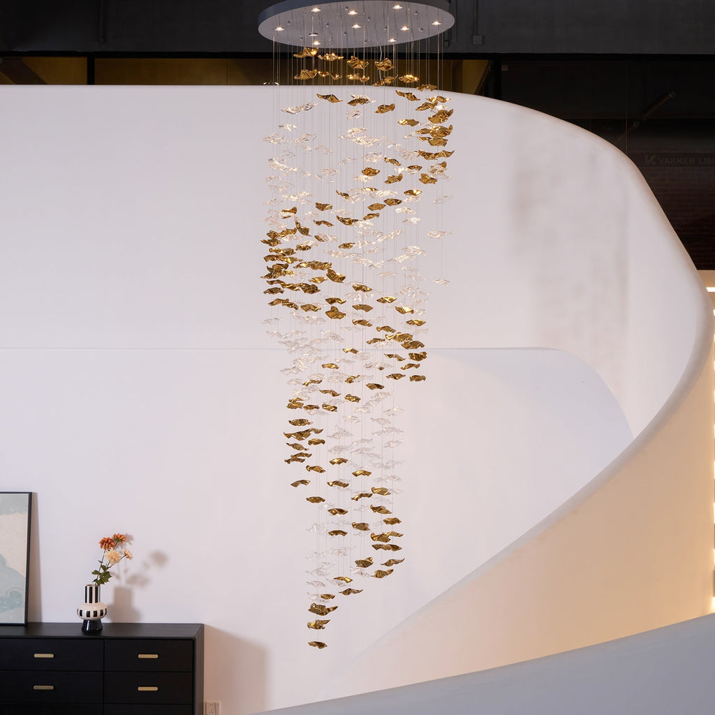 Tidal Art Glass Pendants Lamp