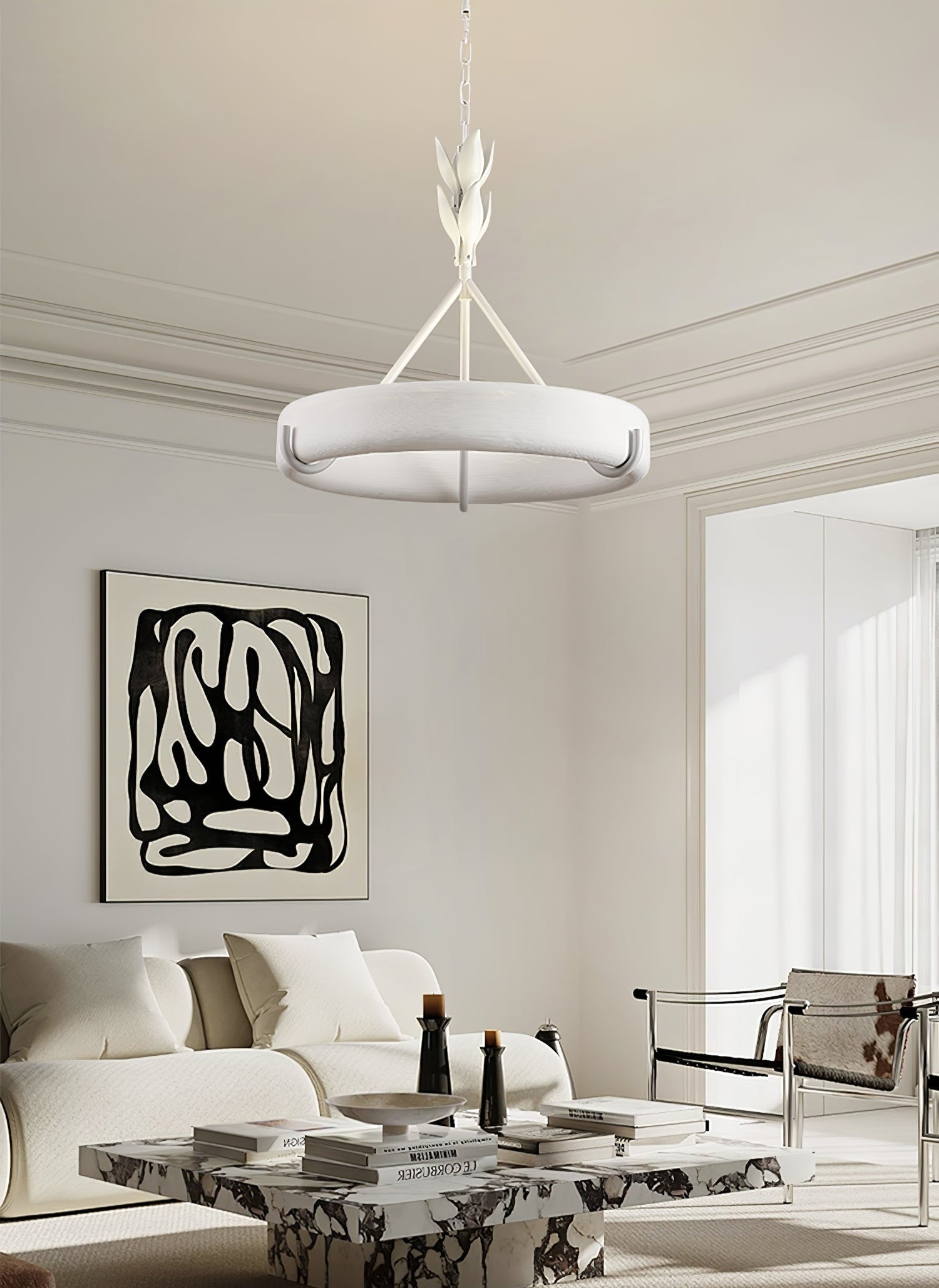 Tinsley Plaster Chandelier