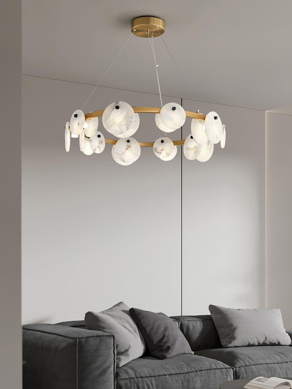 Trinidad Alabaster Chandelier