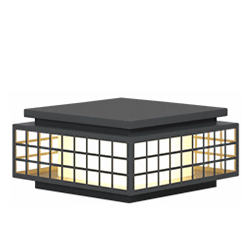 Vintage Hollowed Pattern Design Solar LED Villa Garden Landscape Decorative Lamp