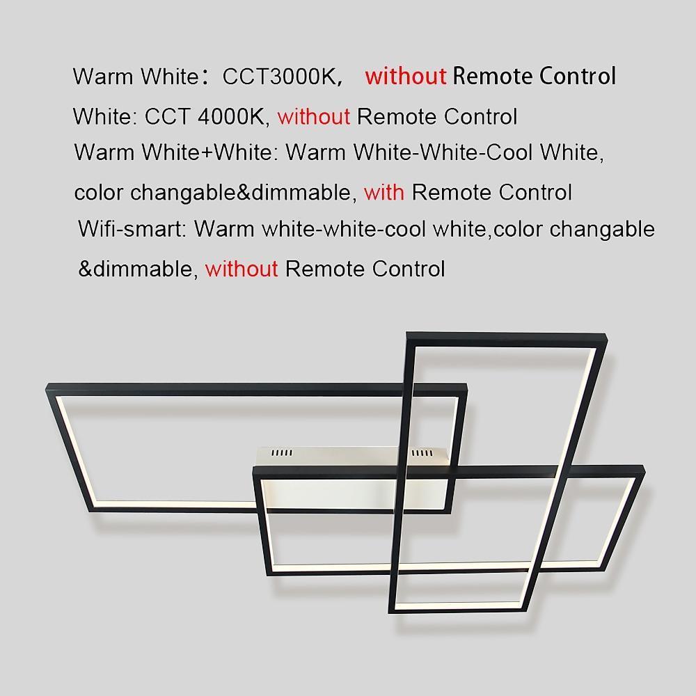 Rectangular Hybrid Modern Flush Mount Ceiling Light With 1 Central LED Light